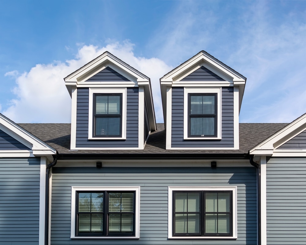 Gabled,Dormer,Windows,Of,A,Duplex,House,,Boston,,Massachusetts,,Usa